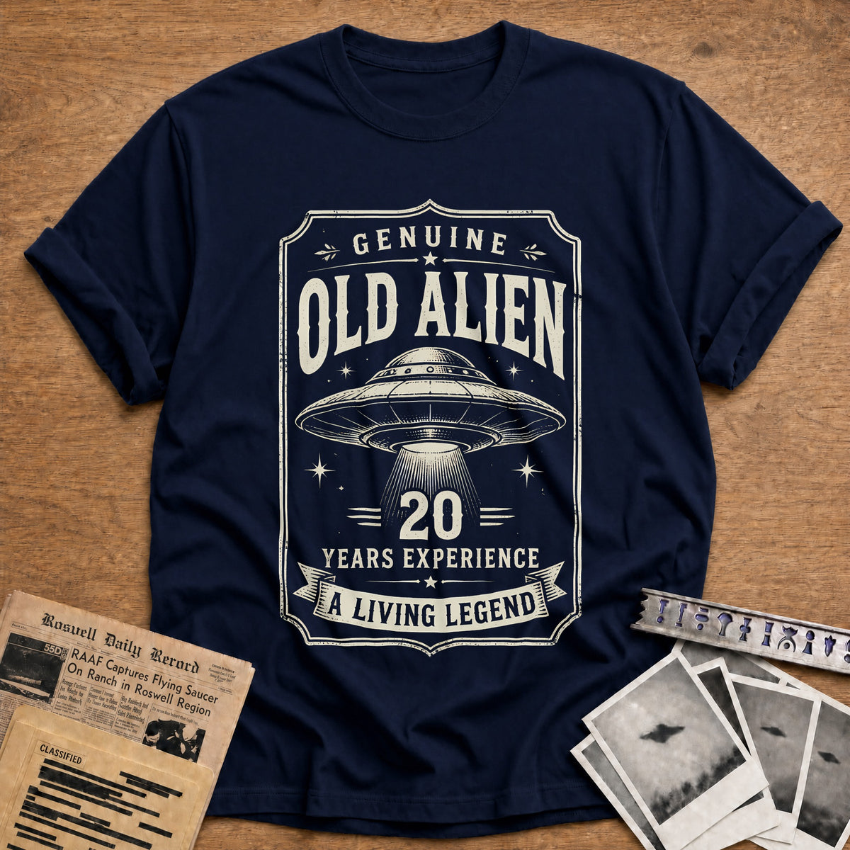 20 Living Legend T-Shirt - Navy