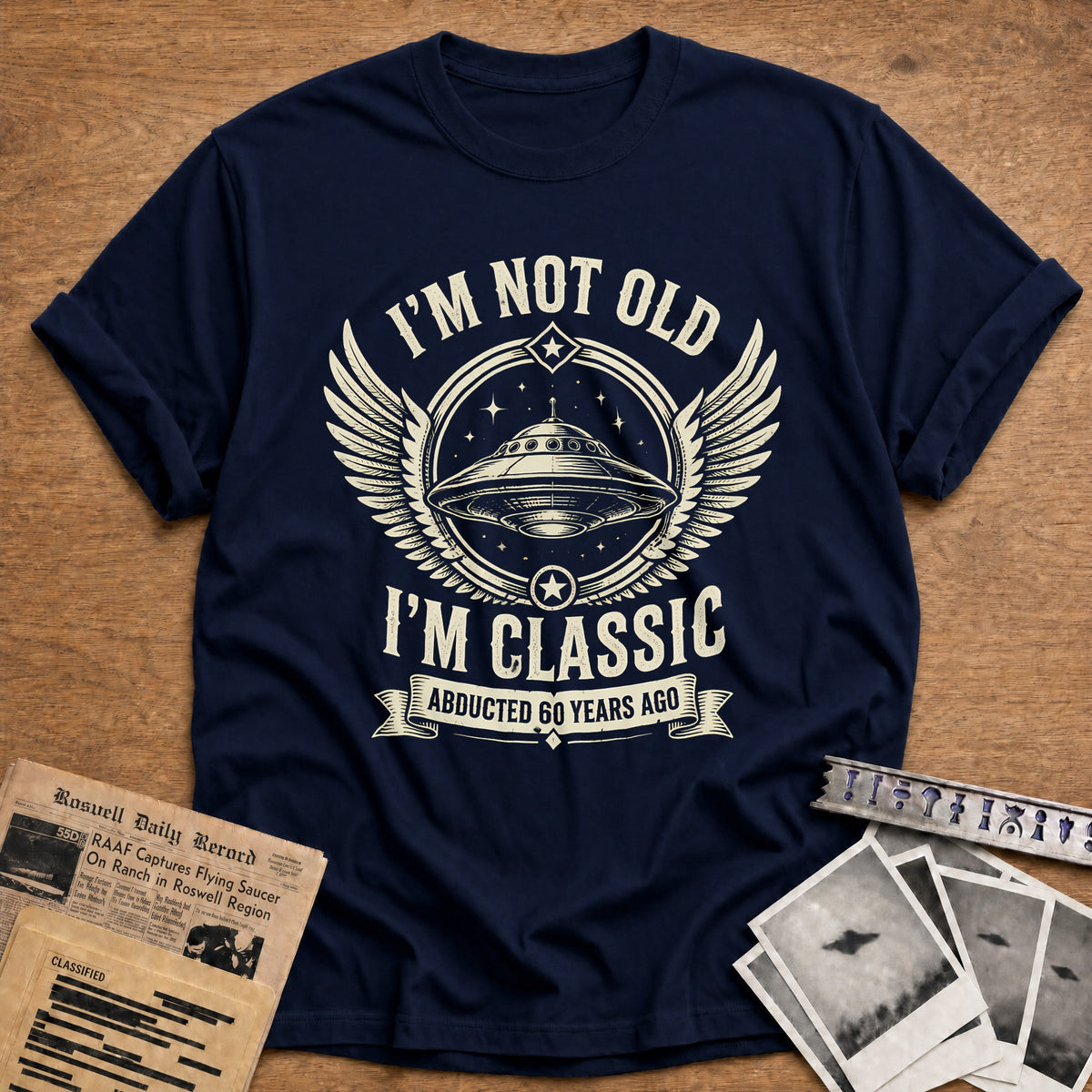 60 Im Classic T-Shirt - Navy