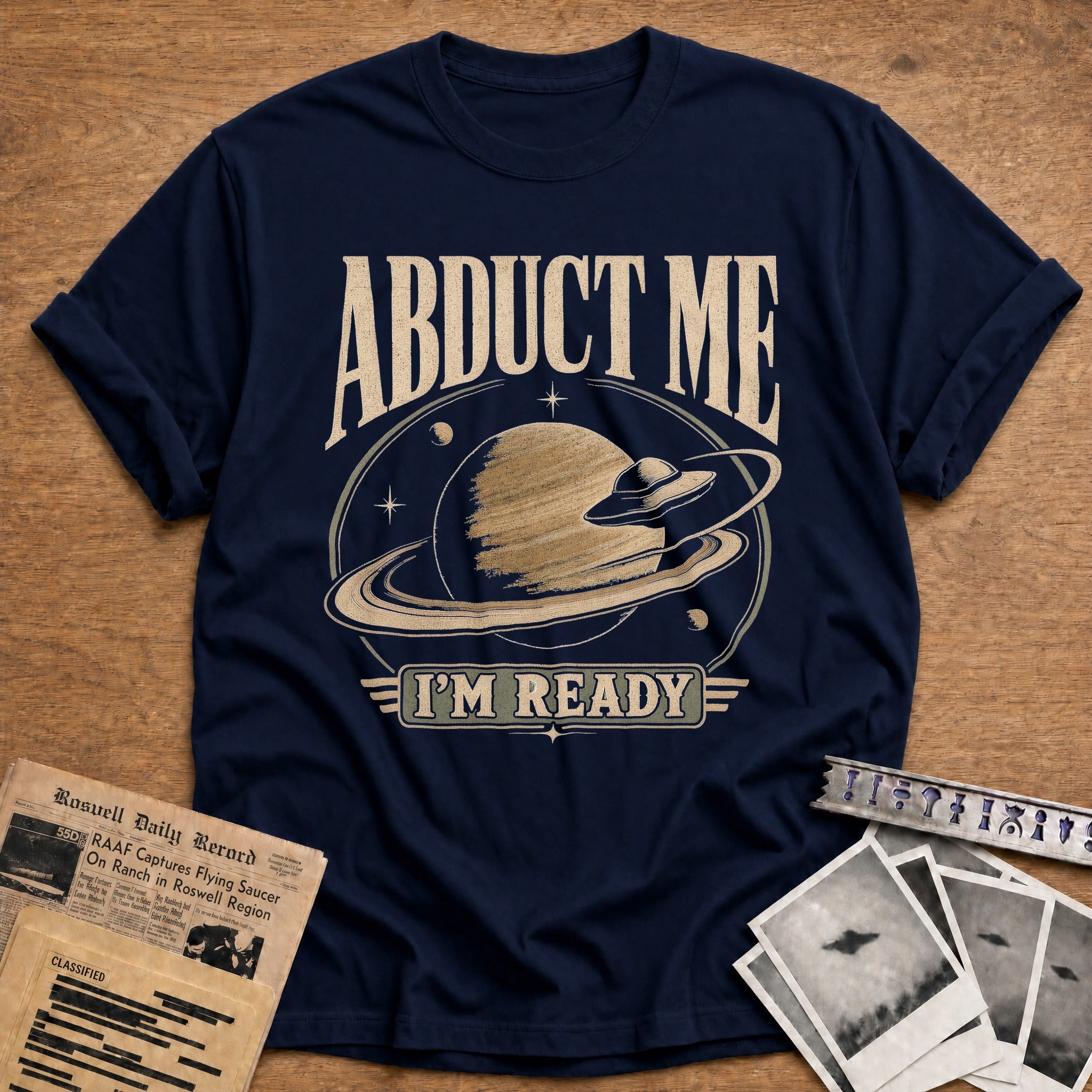 Abduct Me Im Ready - Navy
