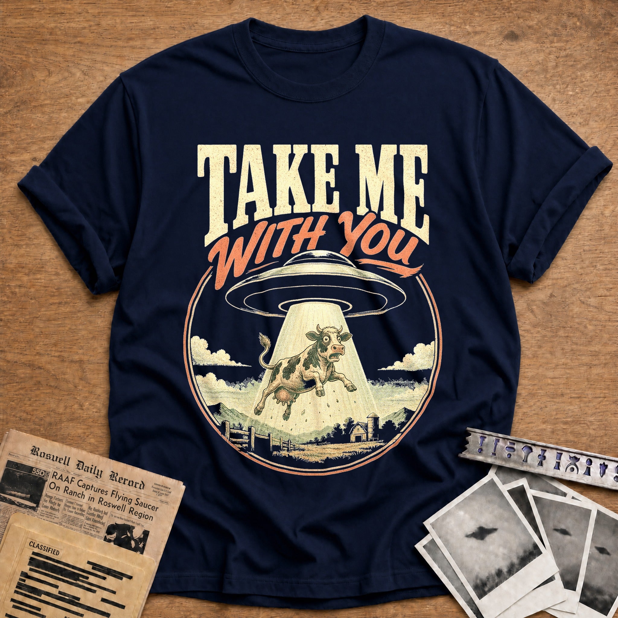 Abduct The Livestock - Navy