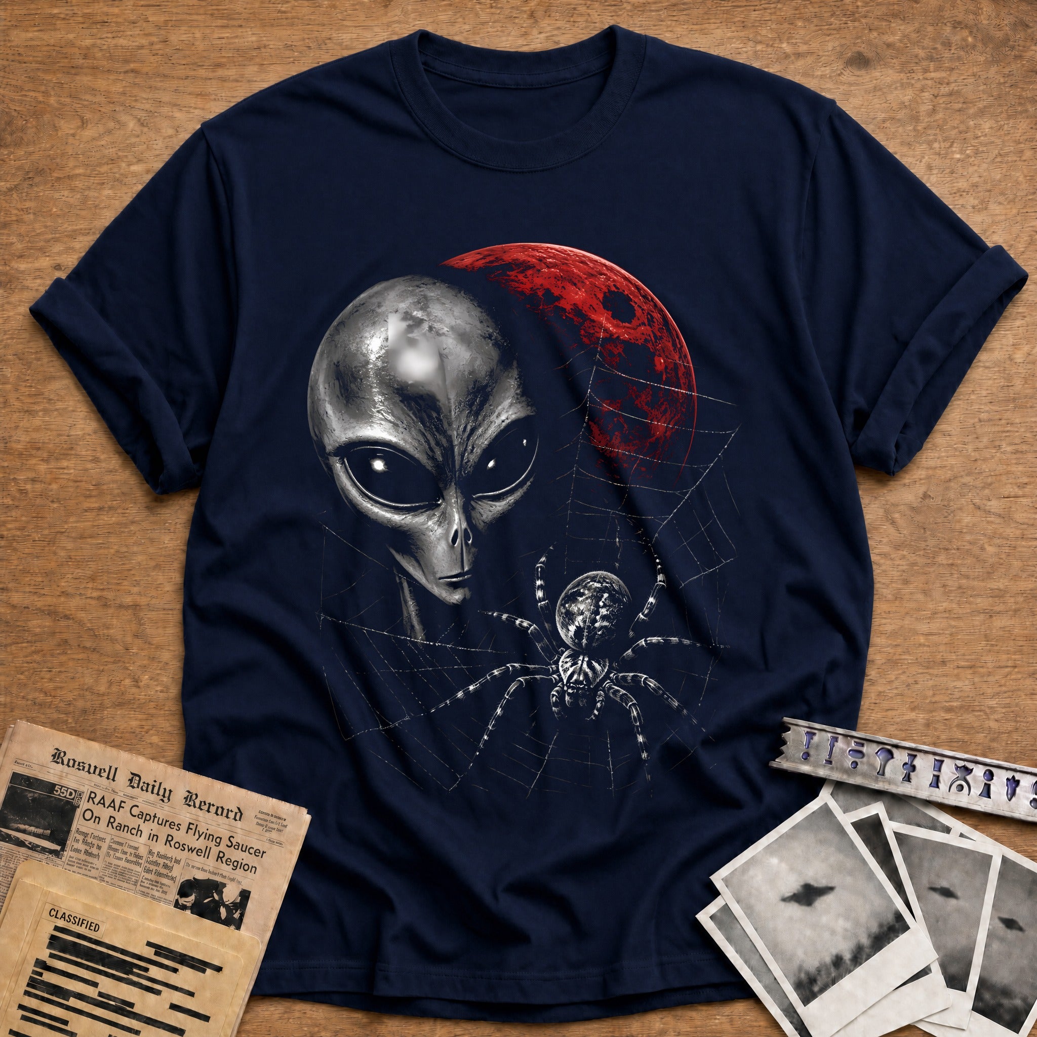 Alien Spider Web 16 - Navy