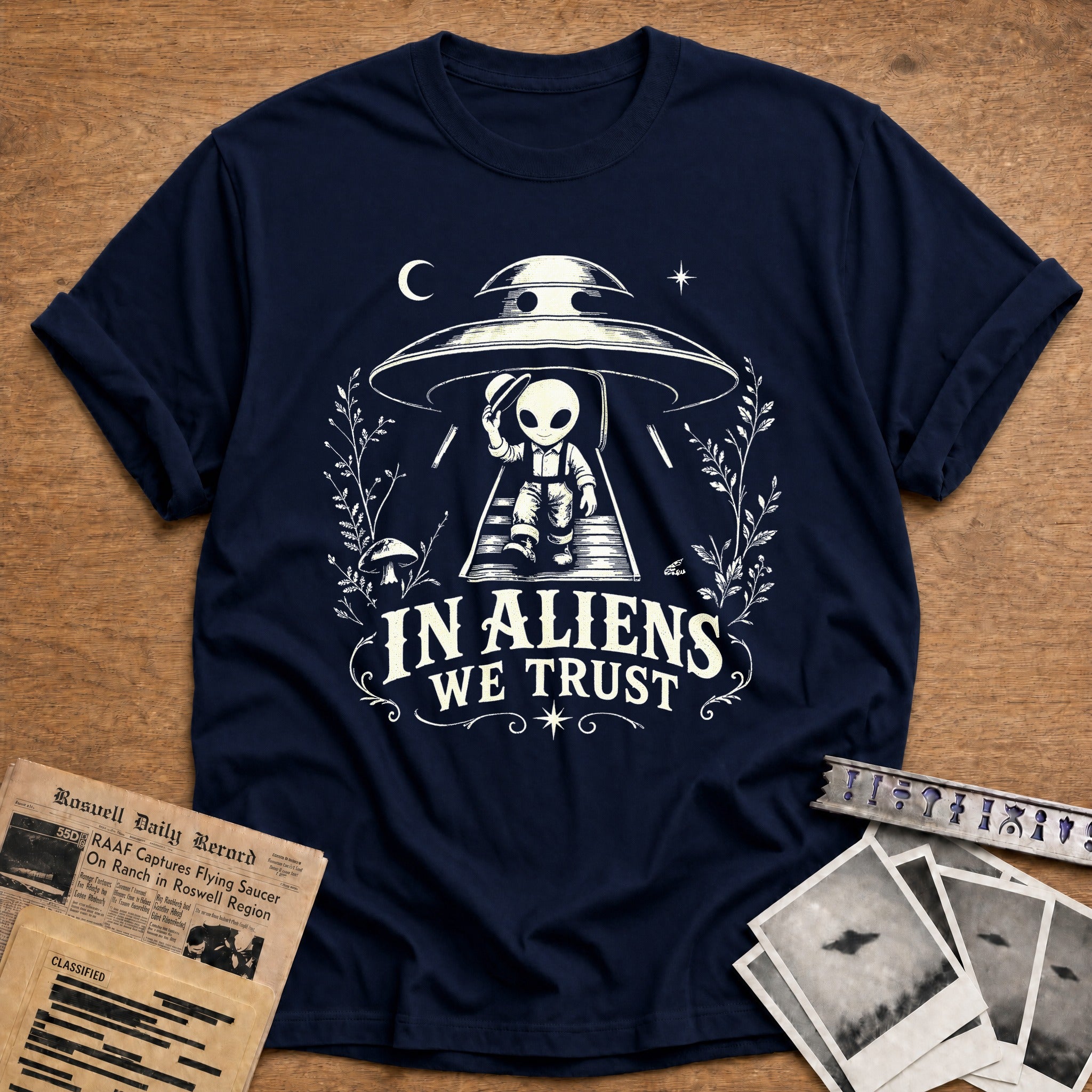 Aliens We Trust - Navy