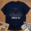 Area 51 17 T-Shirt - Navy