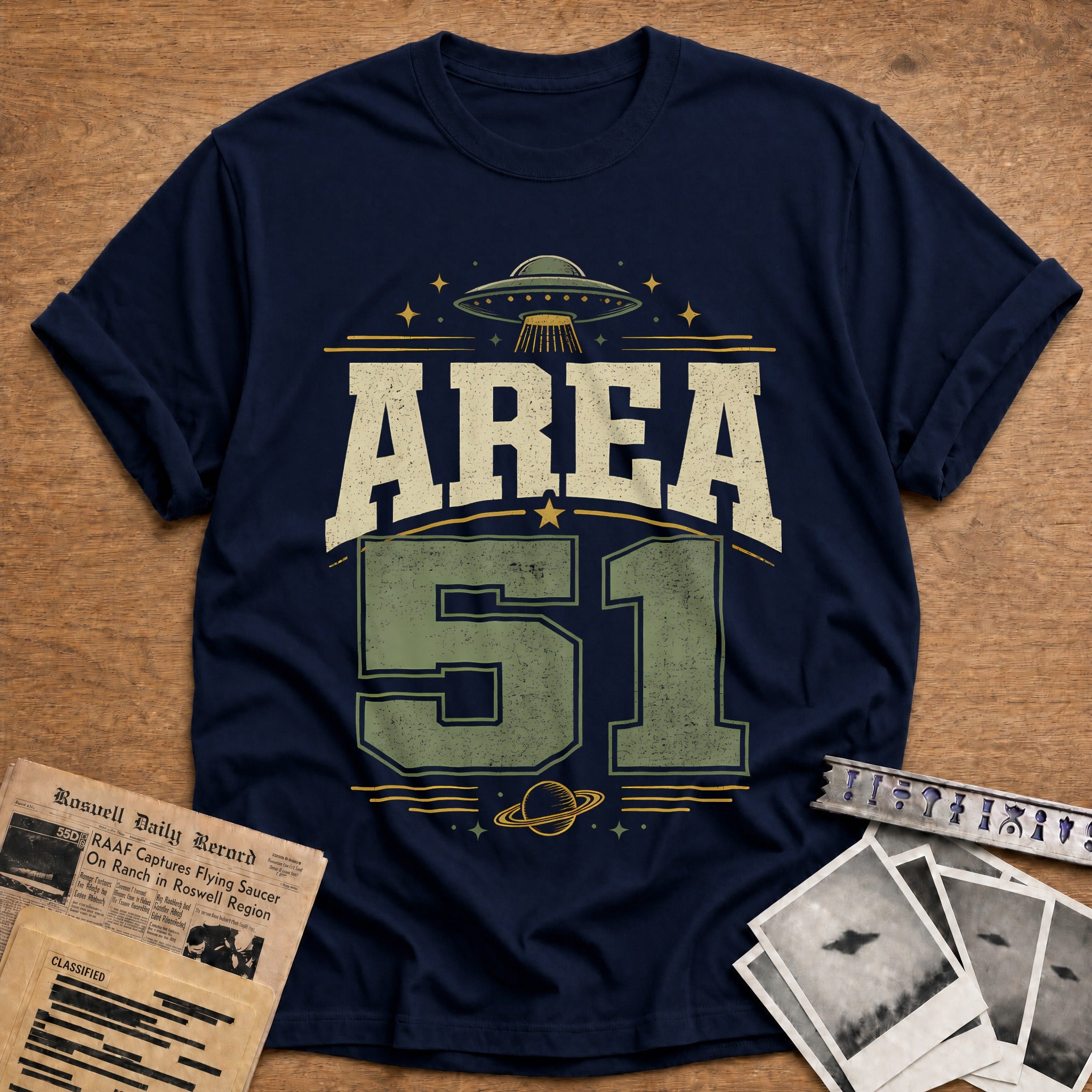 Area 51 89 T-Shirt - Navy