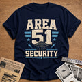 Area 51 Security 15 T-Shirt - Navy