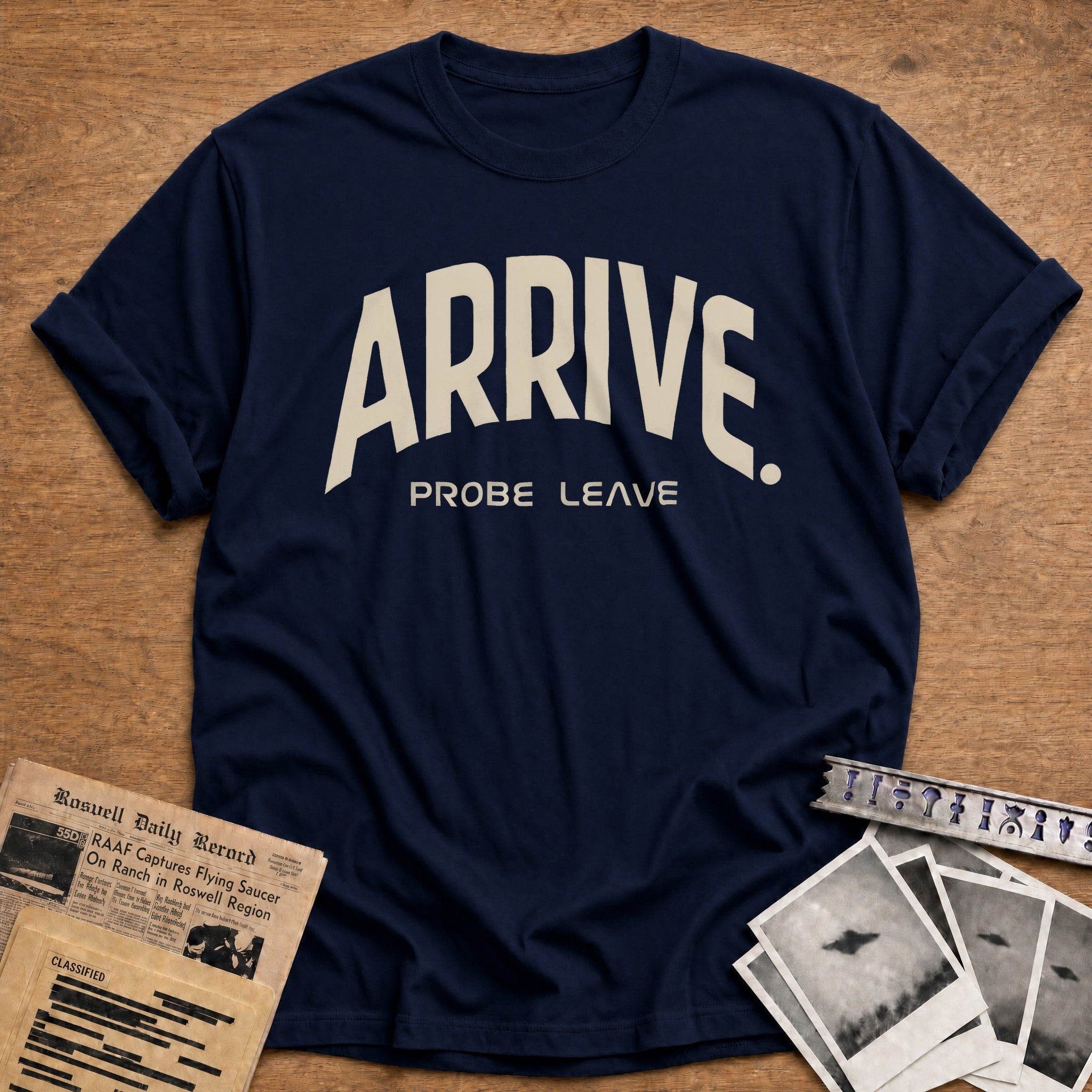 Arrive Probe Leave 02 - Navy