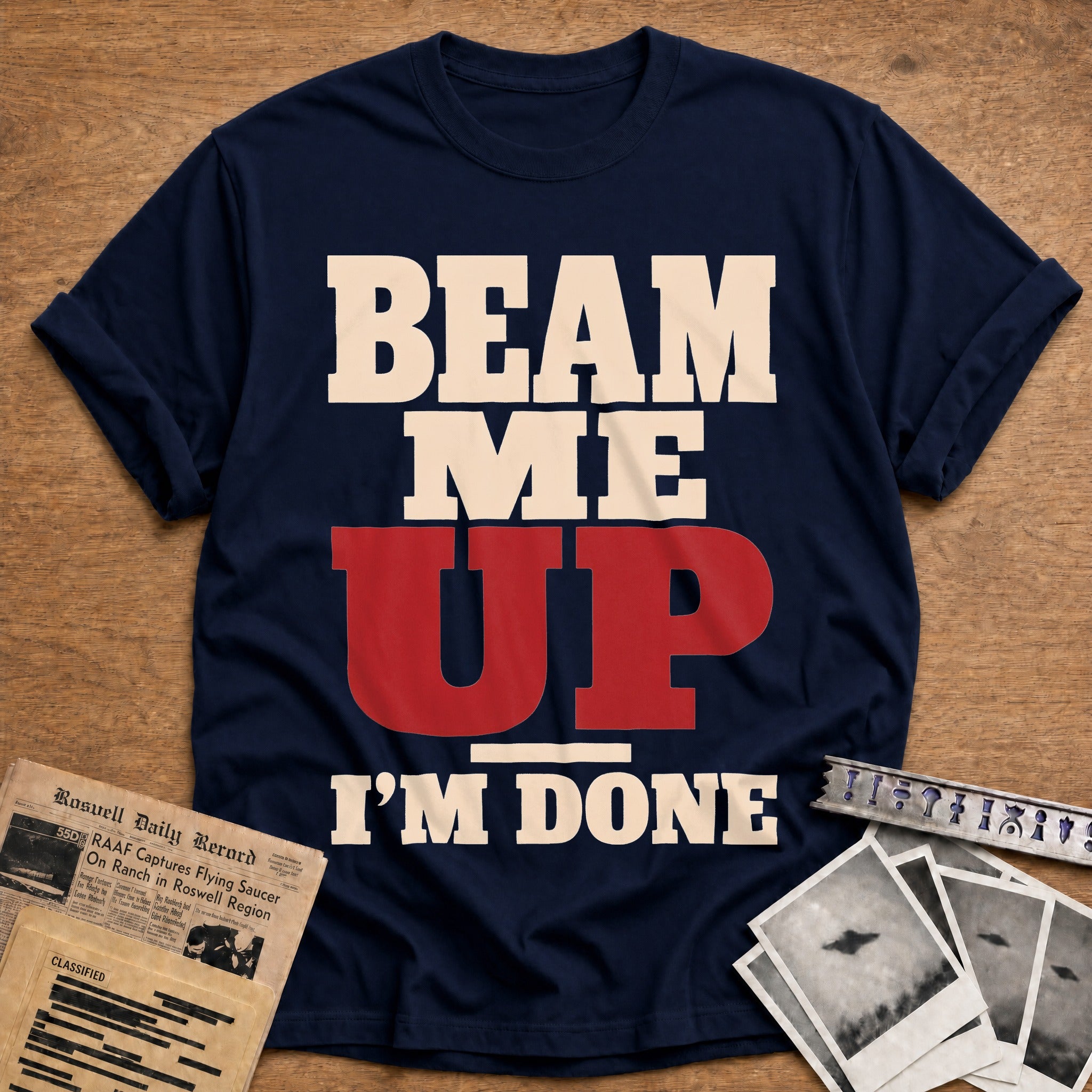 Beam Me Up Im Done 01 - Navy