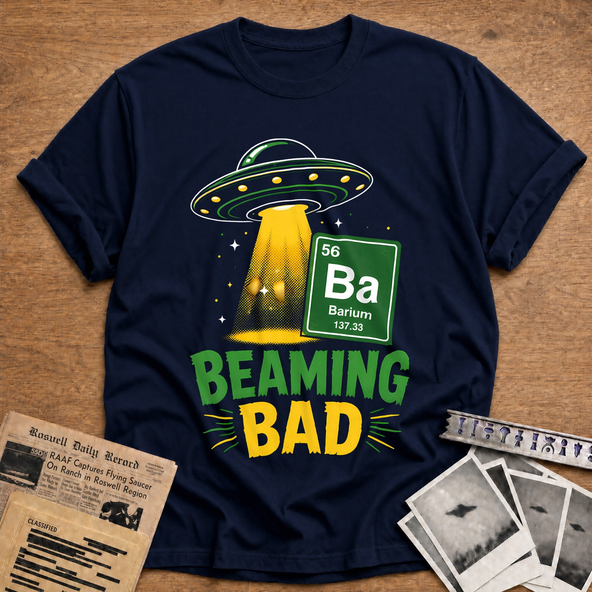 Beaming Bad 78 T-Shirt - Navy