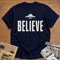 Believe T-Shirt - Navy