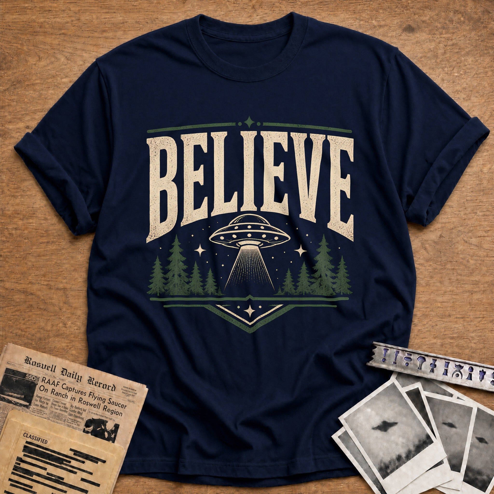 Believe 83 T-Shirt - Navy