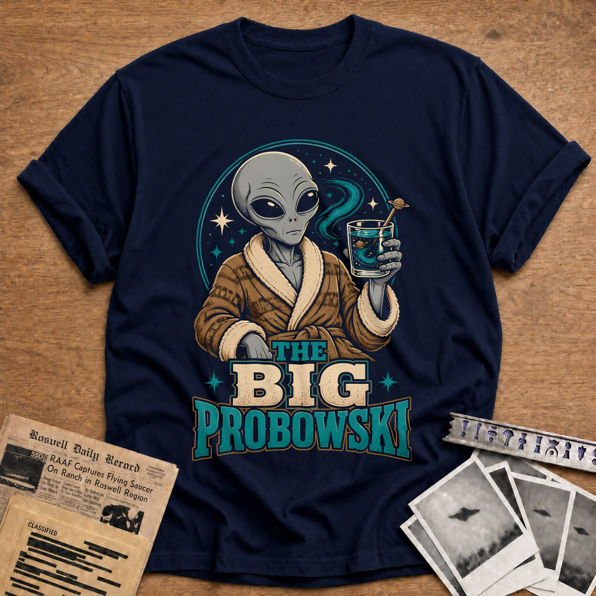 Big Probowski 84 T-Shirt - Navy