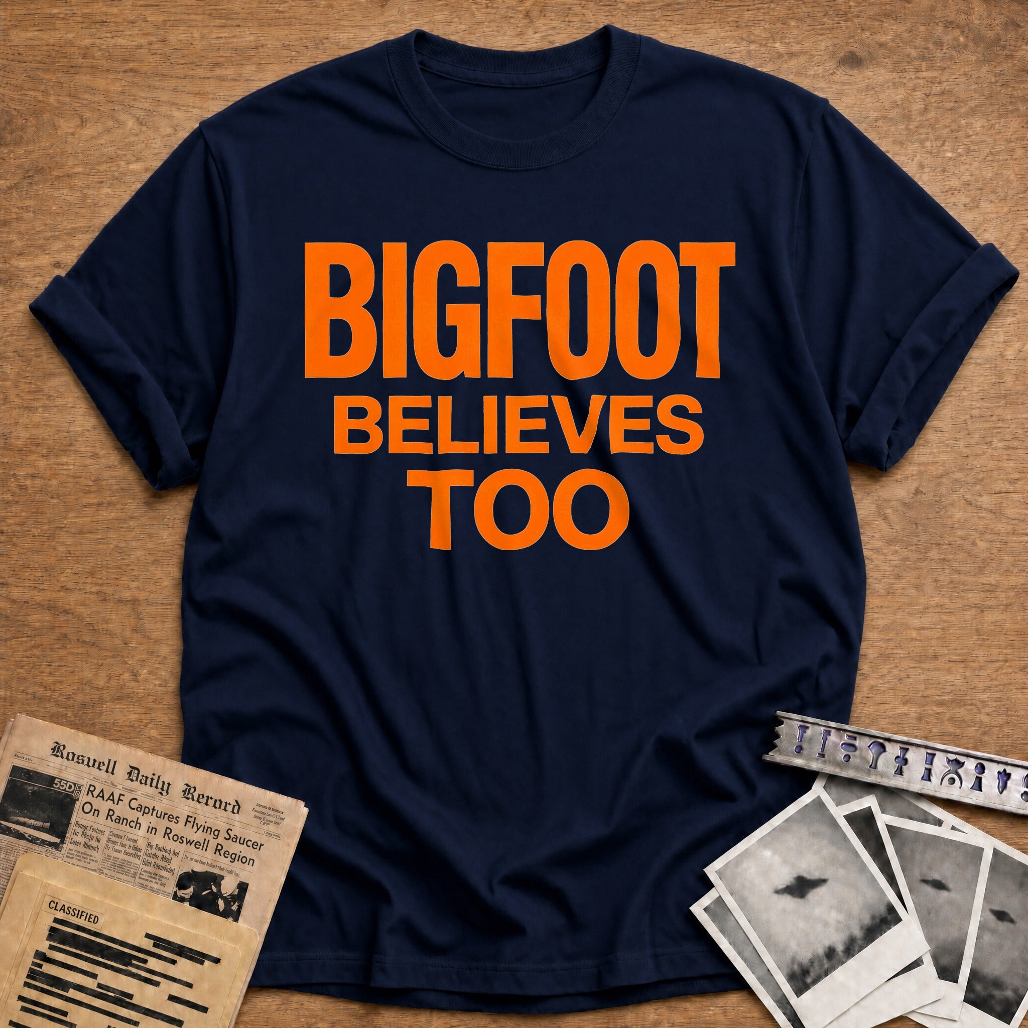 Bigfoot Believes Too - Navy