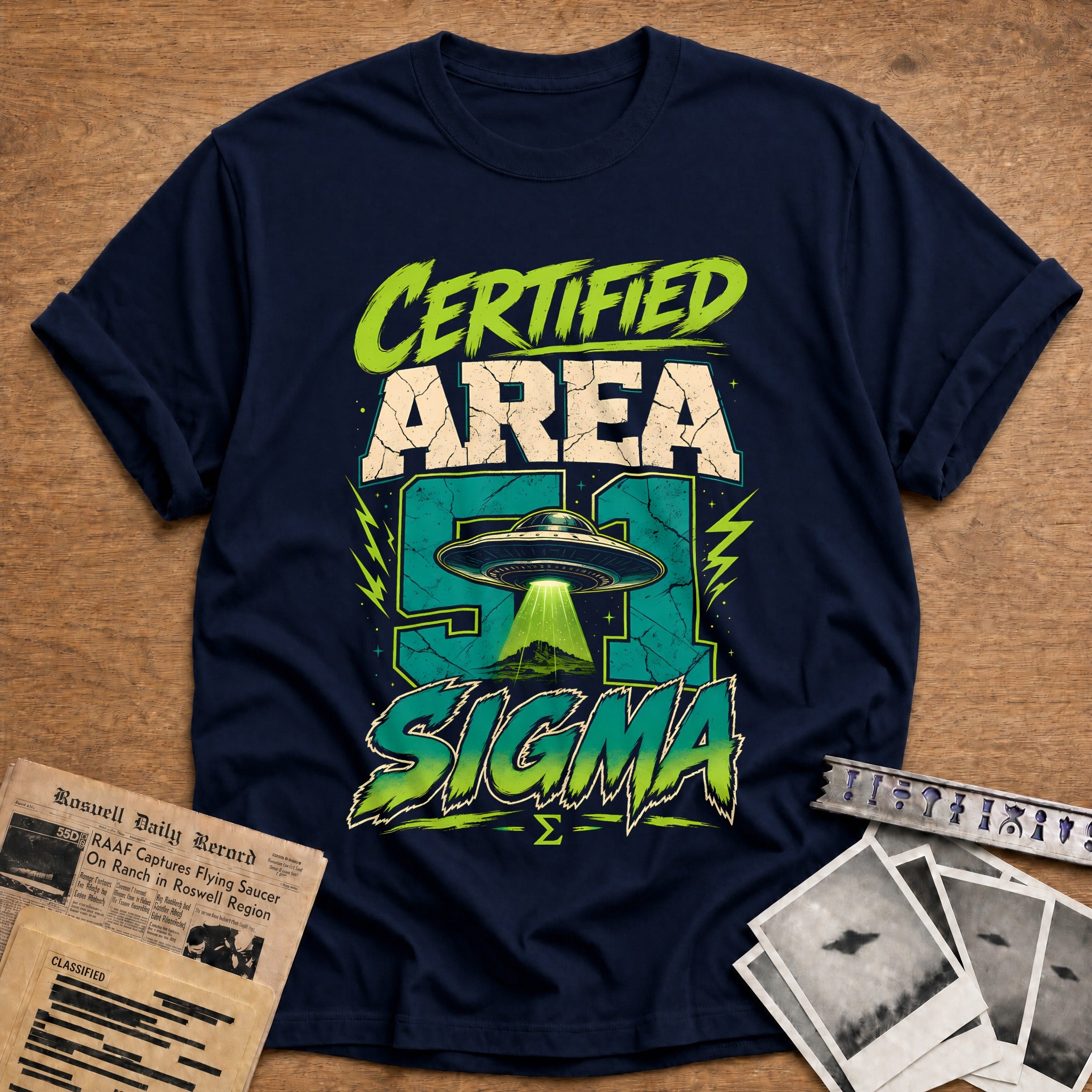 Certified Area 51 Sigma 59 T-Shirt - Navy
