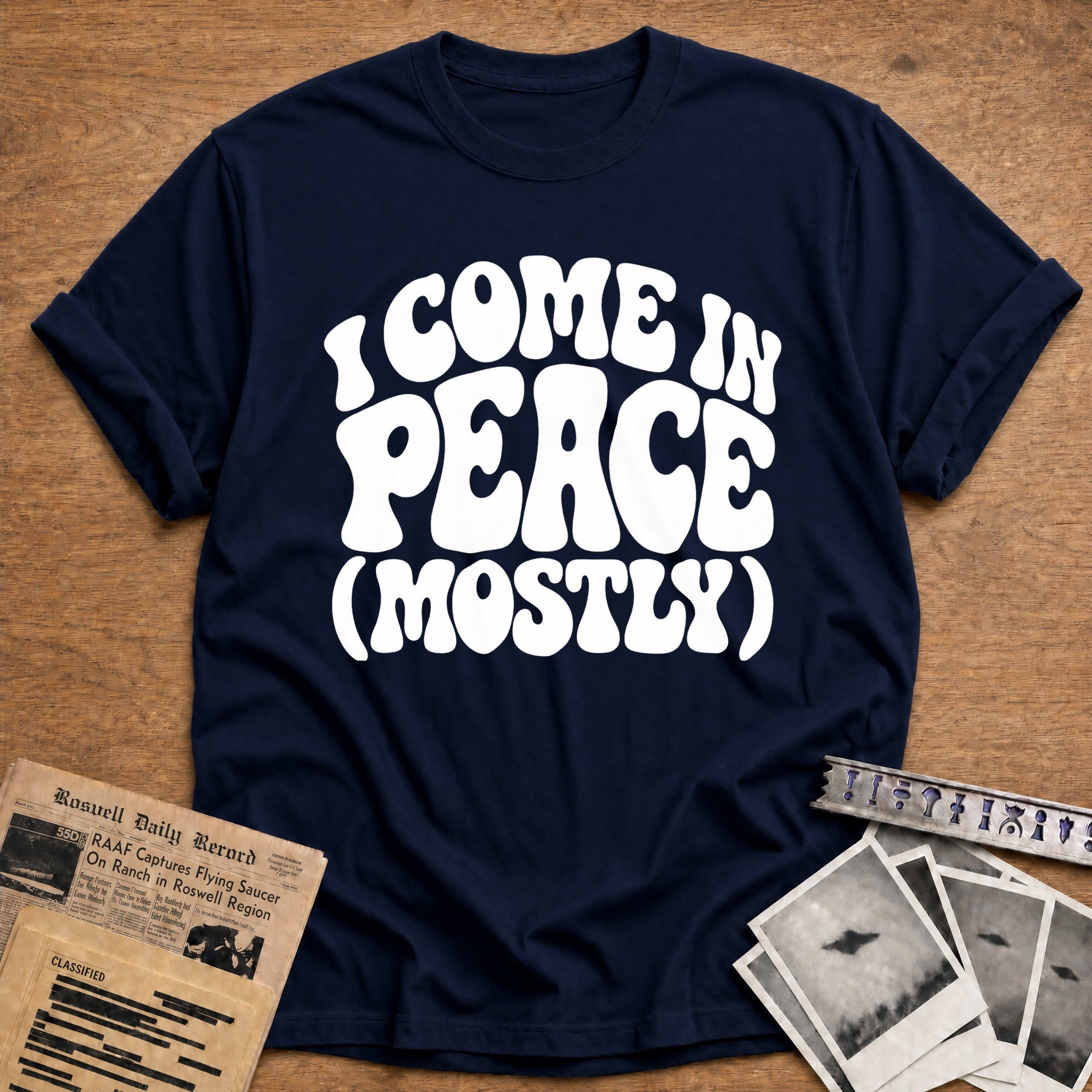 Come In Peace - Navy