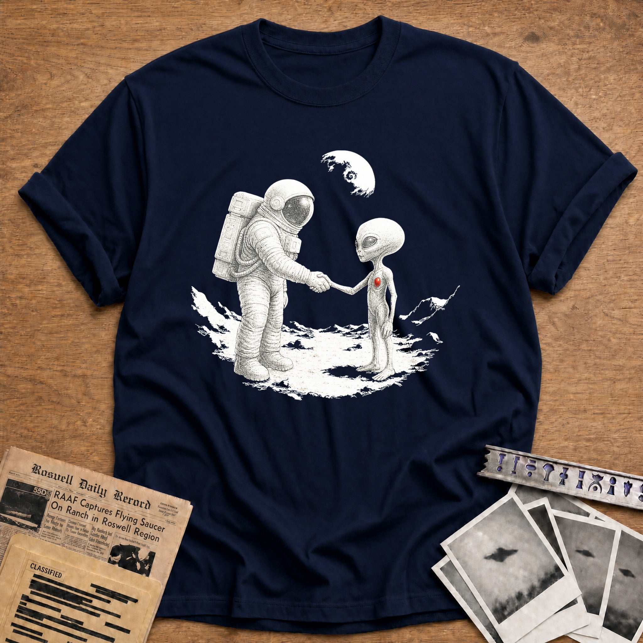 Cosmic Handshake - Navy