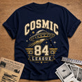 Cosmic League 84 T-Shirt - Navy