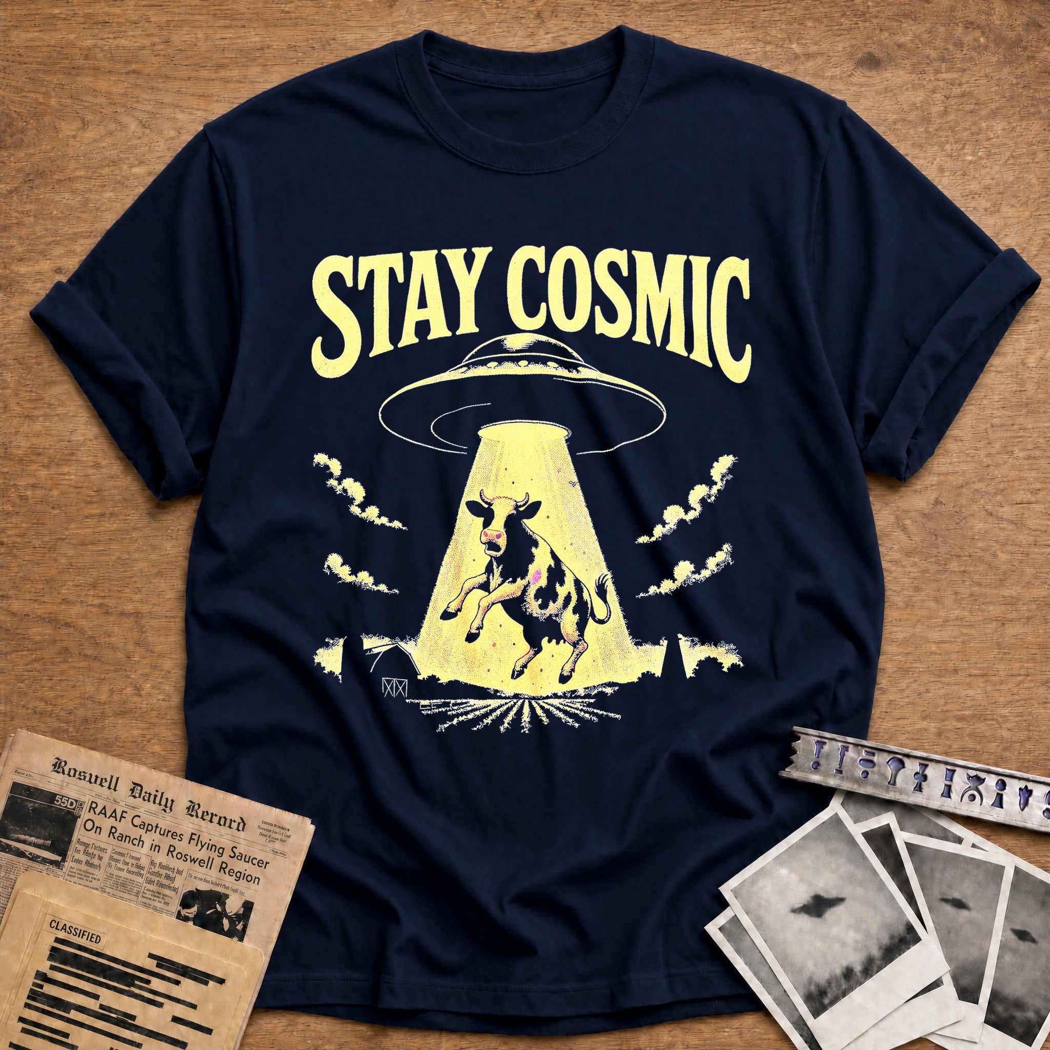 Cosmic Vibes Only - Navy