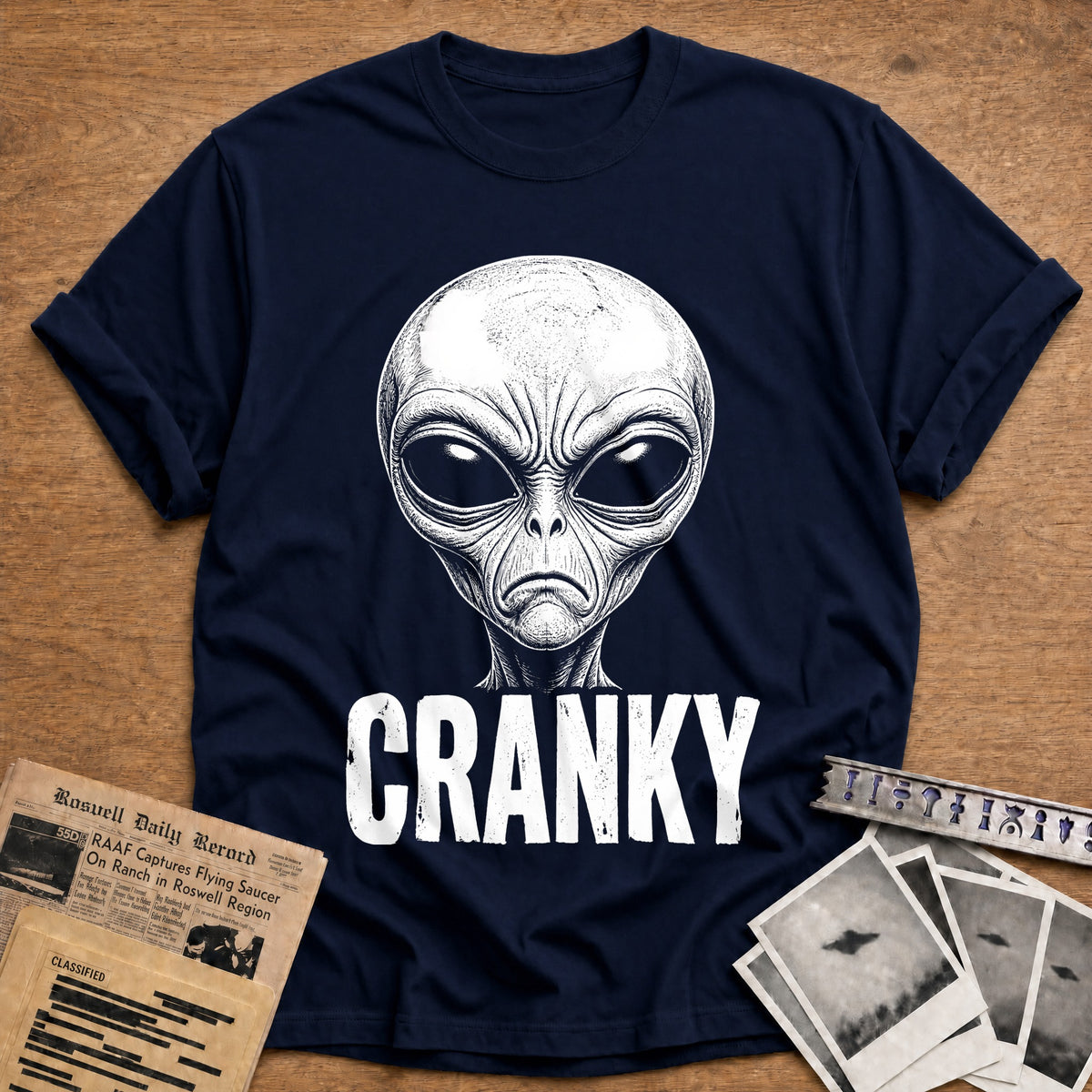 Cranky 42 T-Shirt - Navy