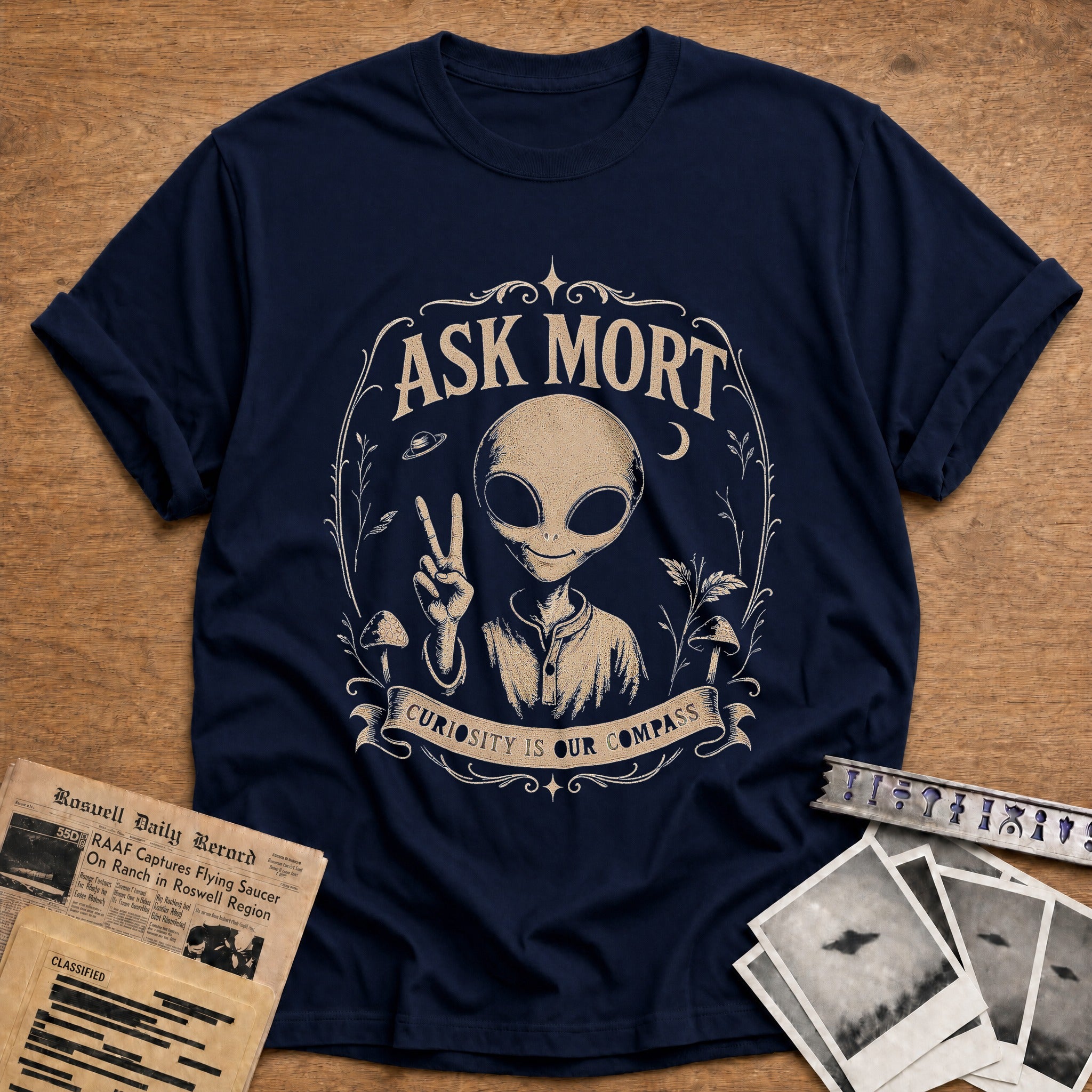 Curiosity Is Our Compass - Navy