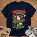Dashing Through The Stars 48 T-Shirt - Navy