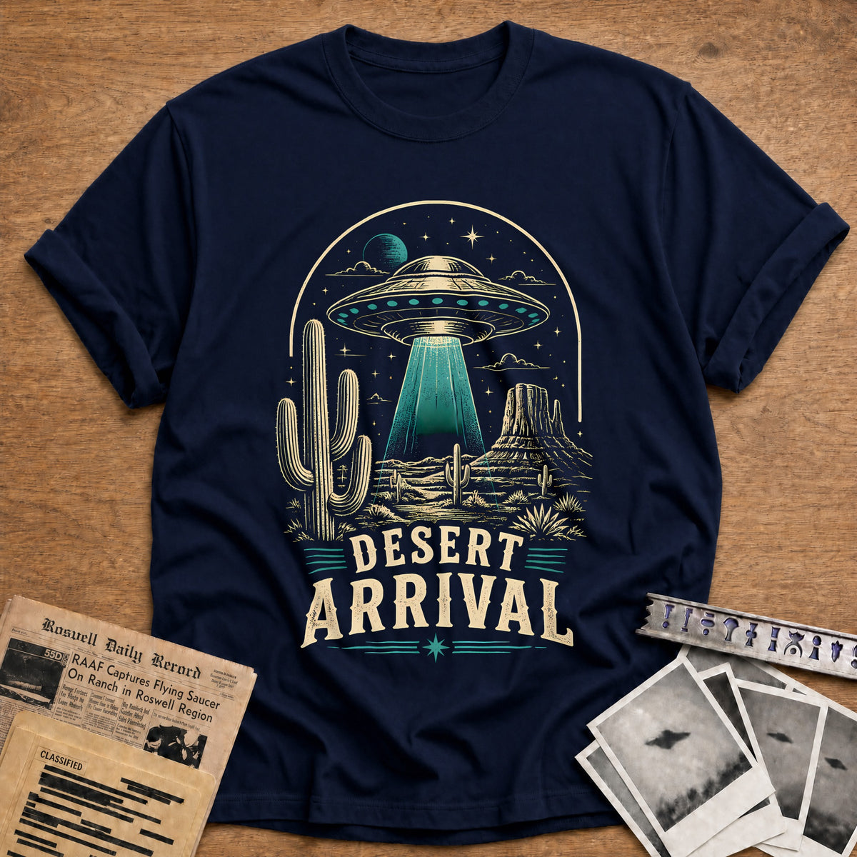 Desert Arrival 93 T-Shirt - Navy