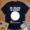 Do I Believe In Aliens 98 T-Shirt - Navy