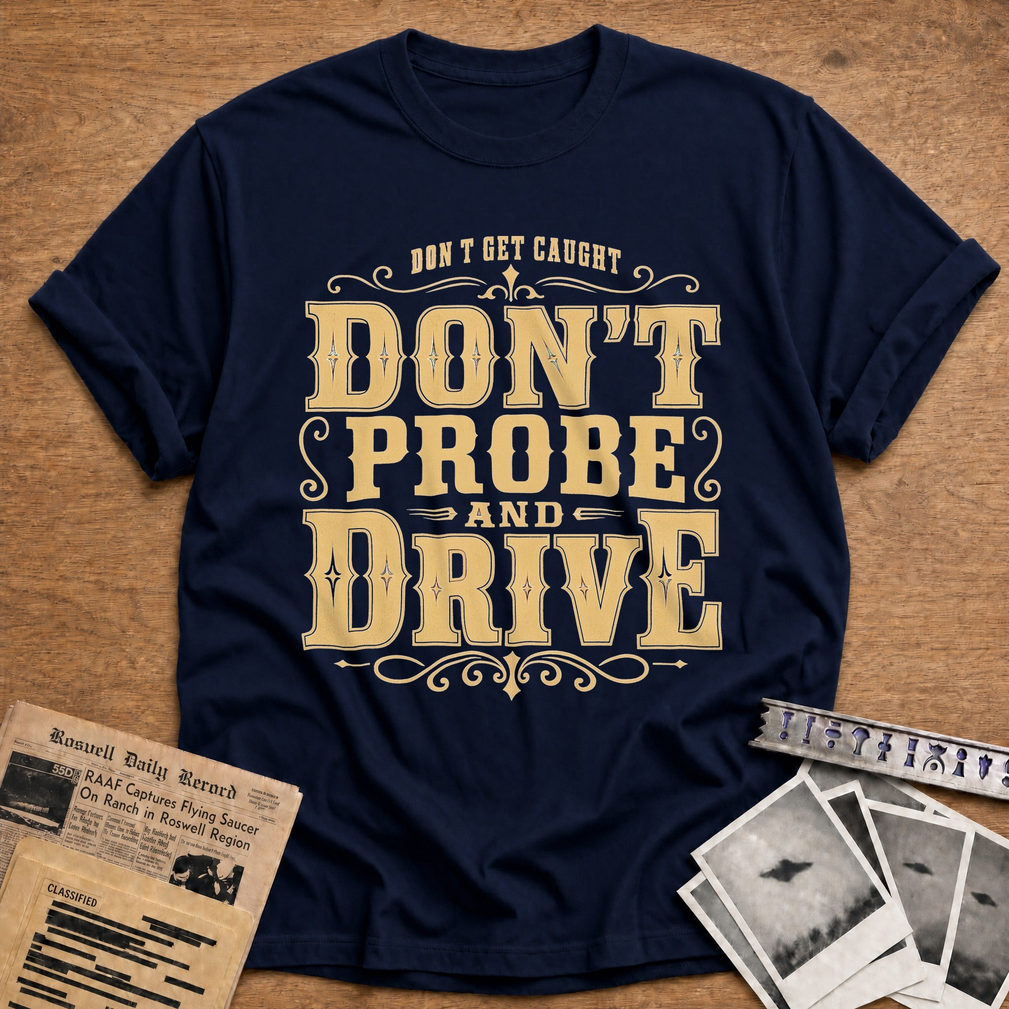 Dont Probe And Drive 02 - Navy