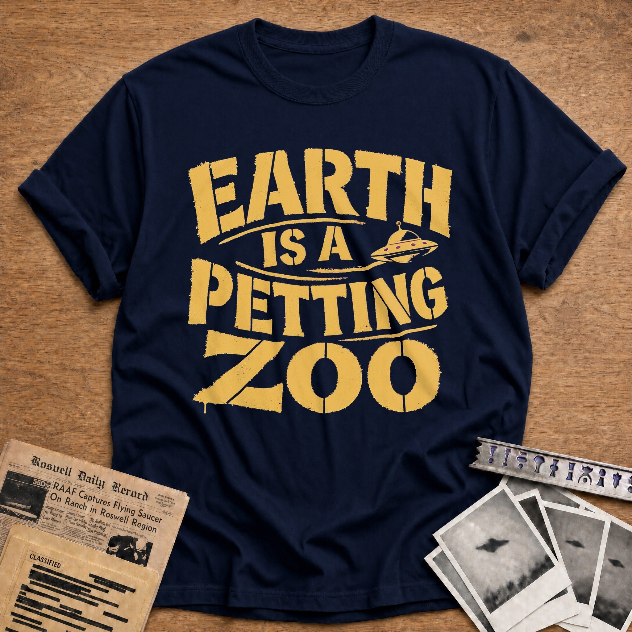 Earth Is A Petting Zoo 01 - Navy