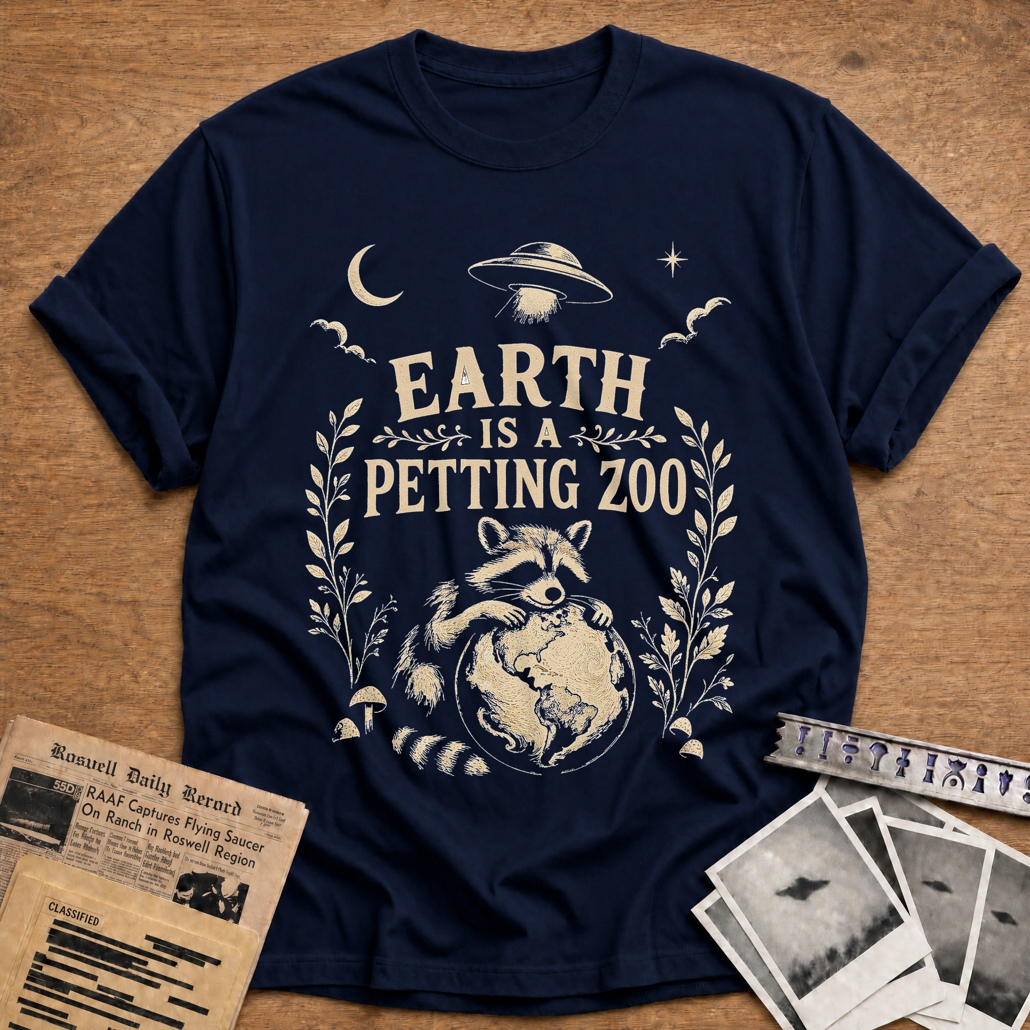 Earth Is A Petting Zoo 02 - Navy