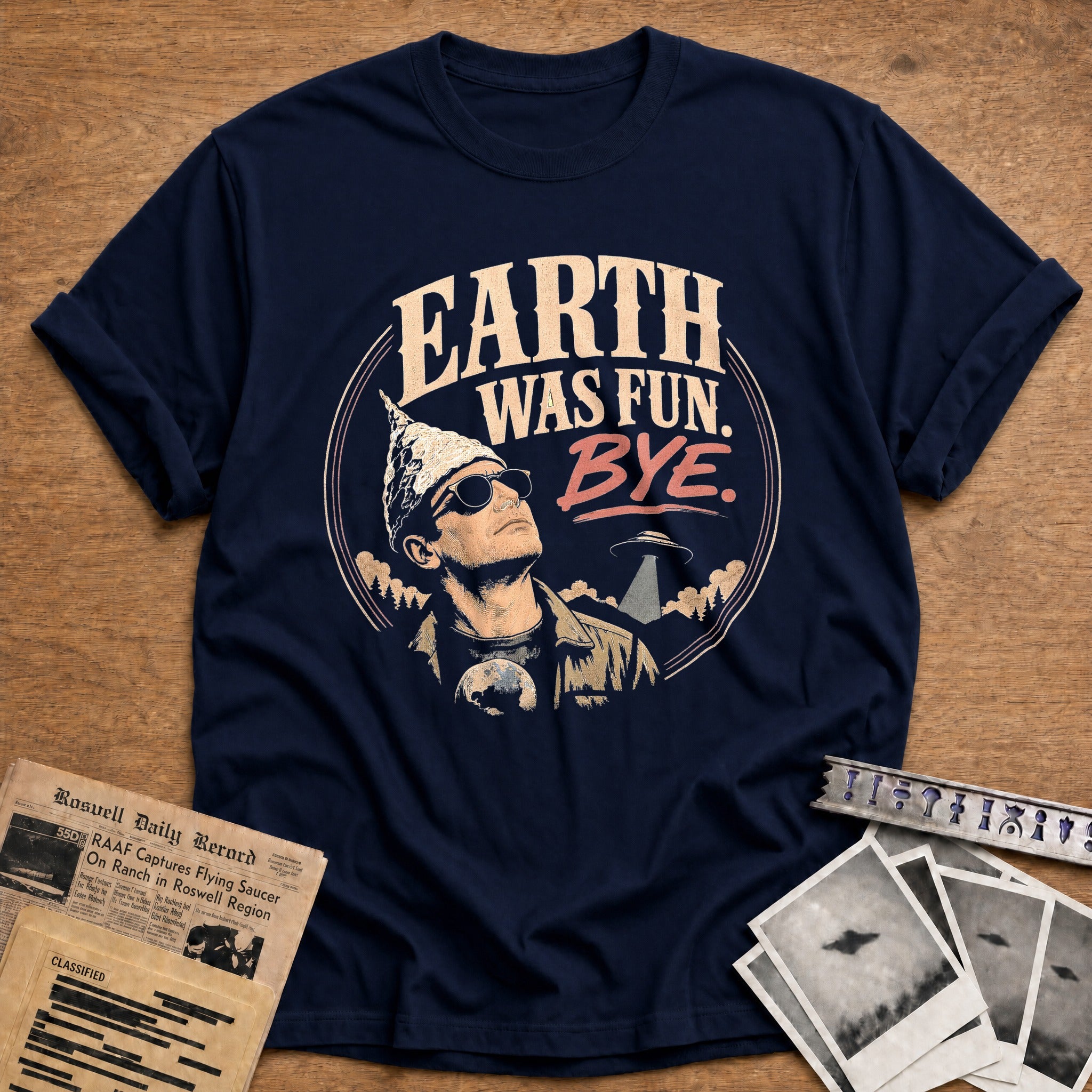 Earth Was Fun. Bye - Navy