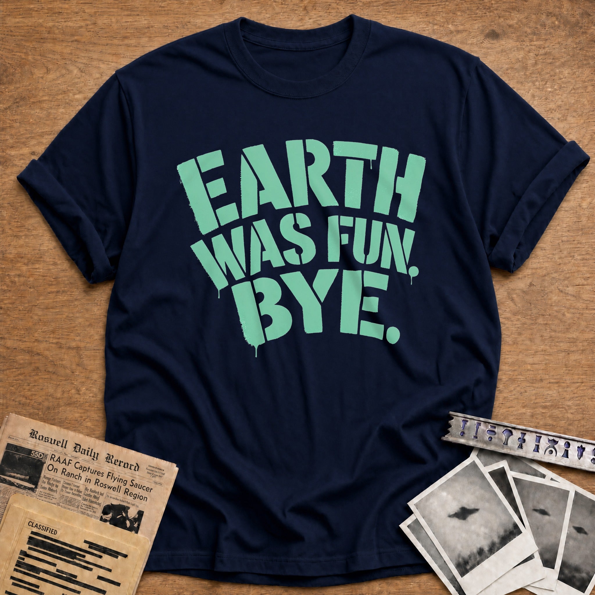 Earth Was Fun Bye - Navy