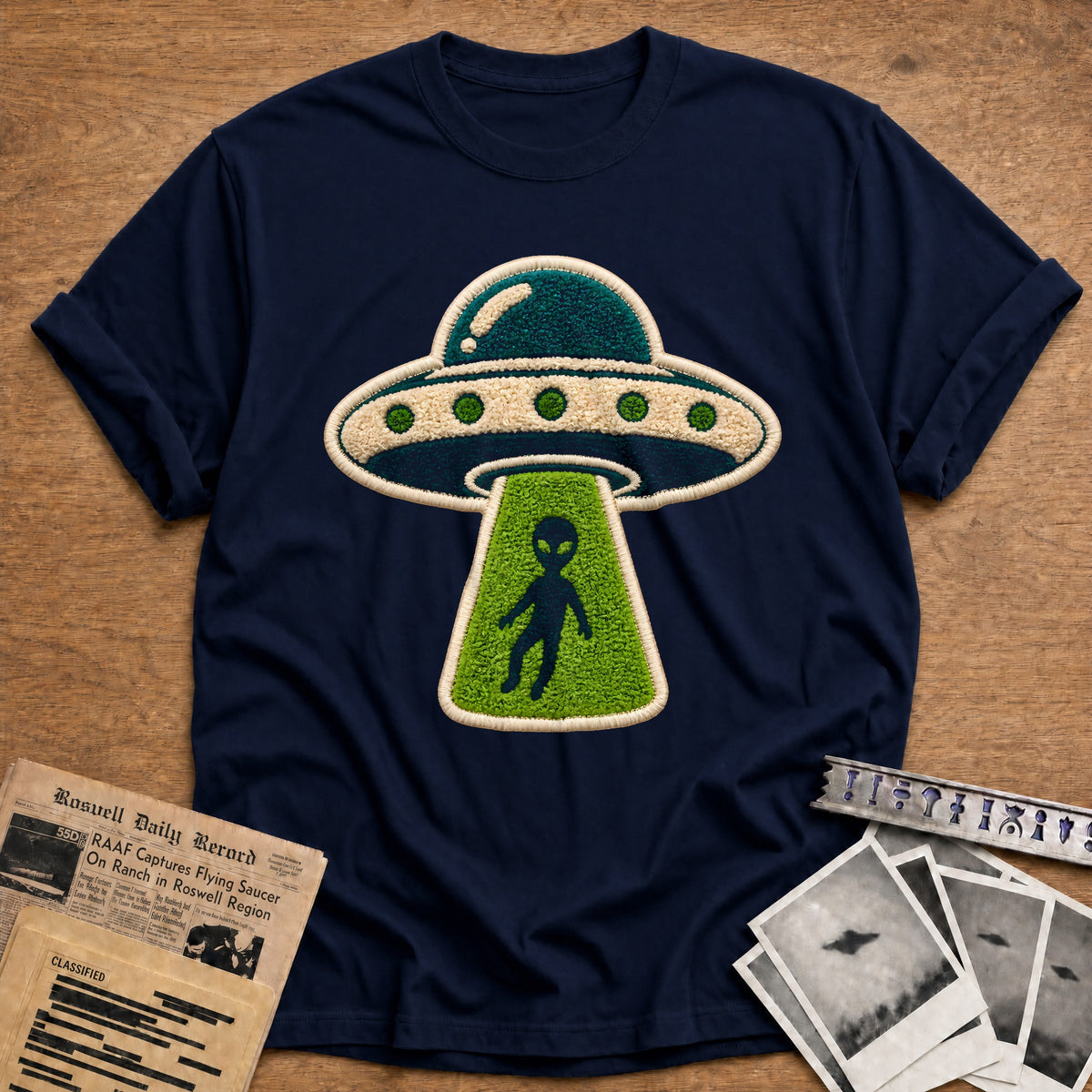 Ember UFO 92 T-Shirt - Navy