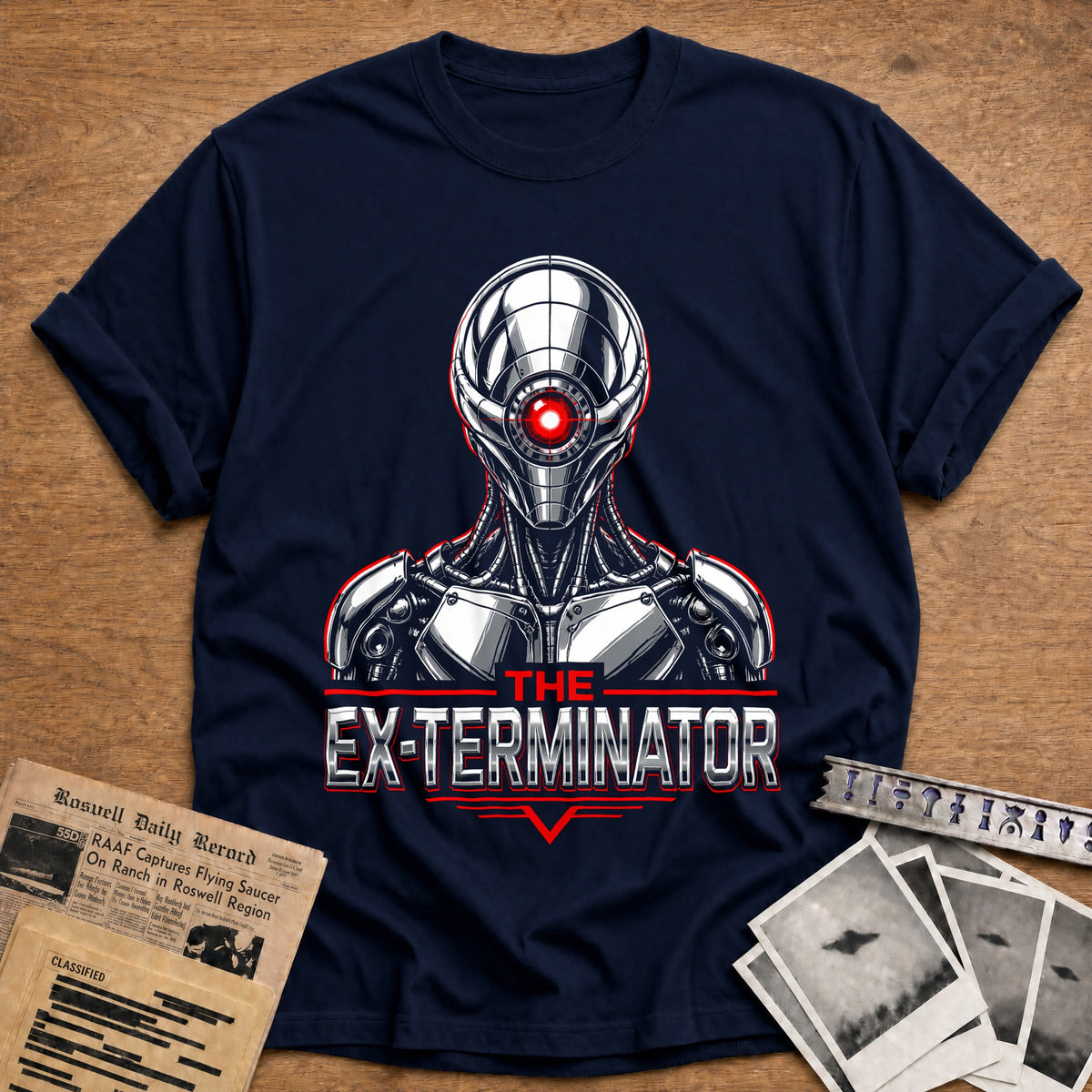 Ex Terminator 91 T-Shirt - Navy