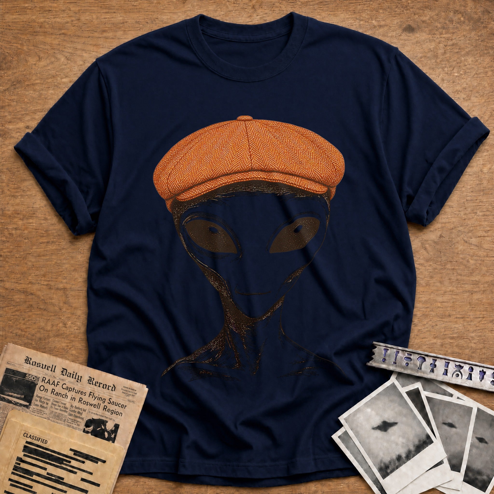 Flat Cap Diplomat - Navy