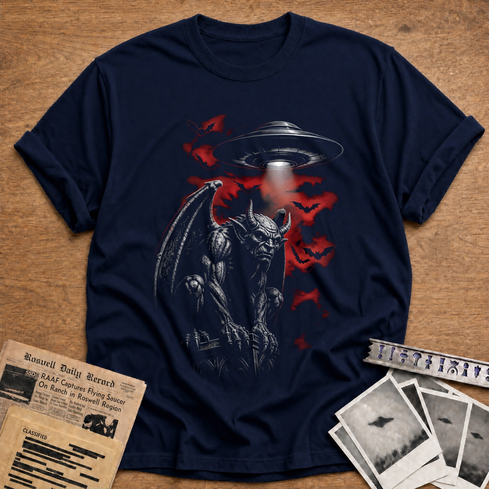 Gargoyle Ufo Bats 26 - Navy