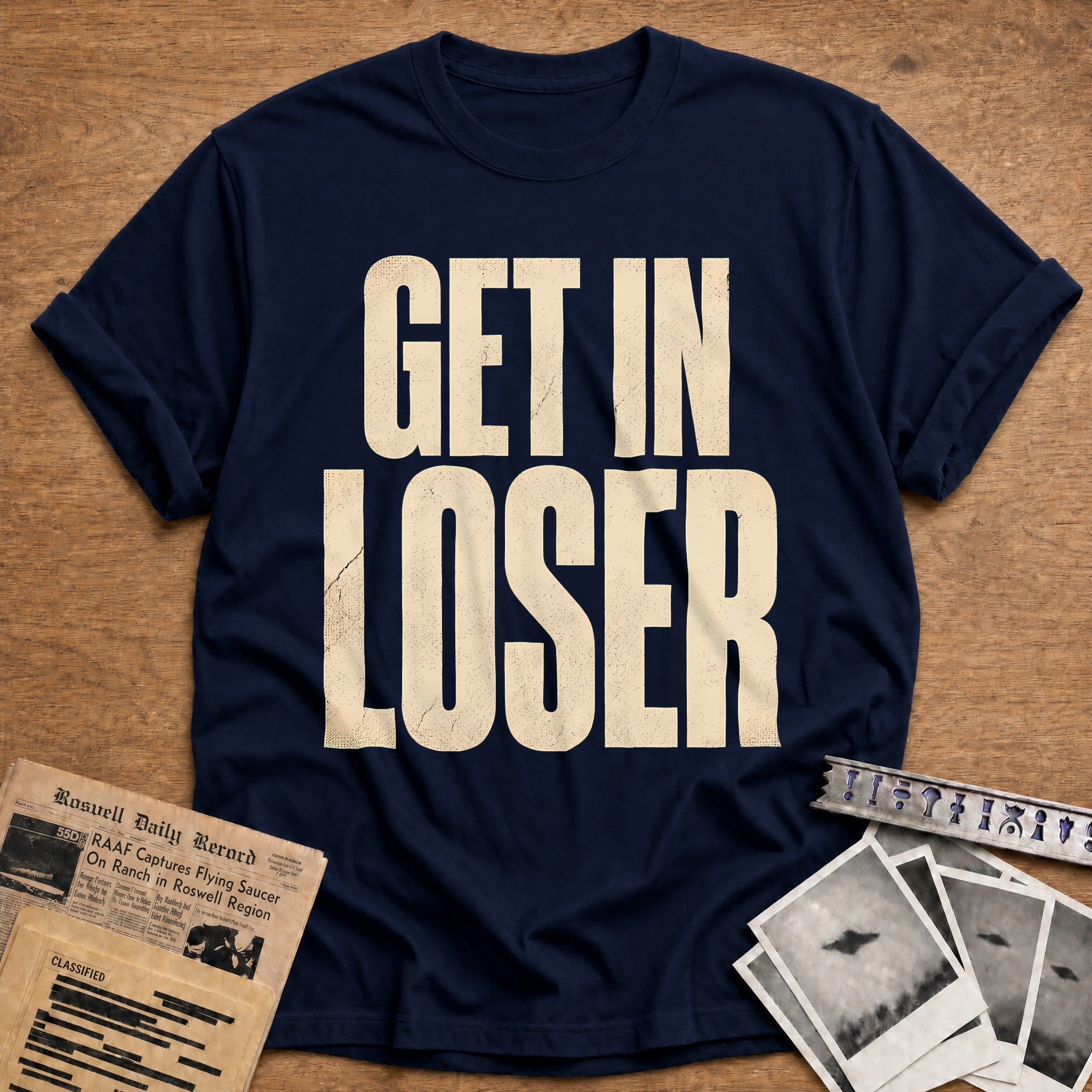 Get In Loser 93 T-Shirt - Navy