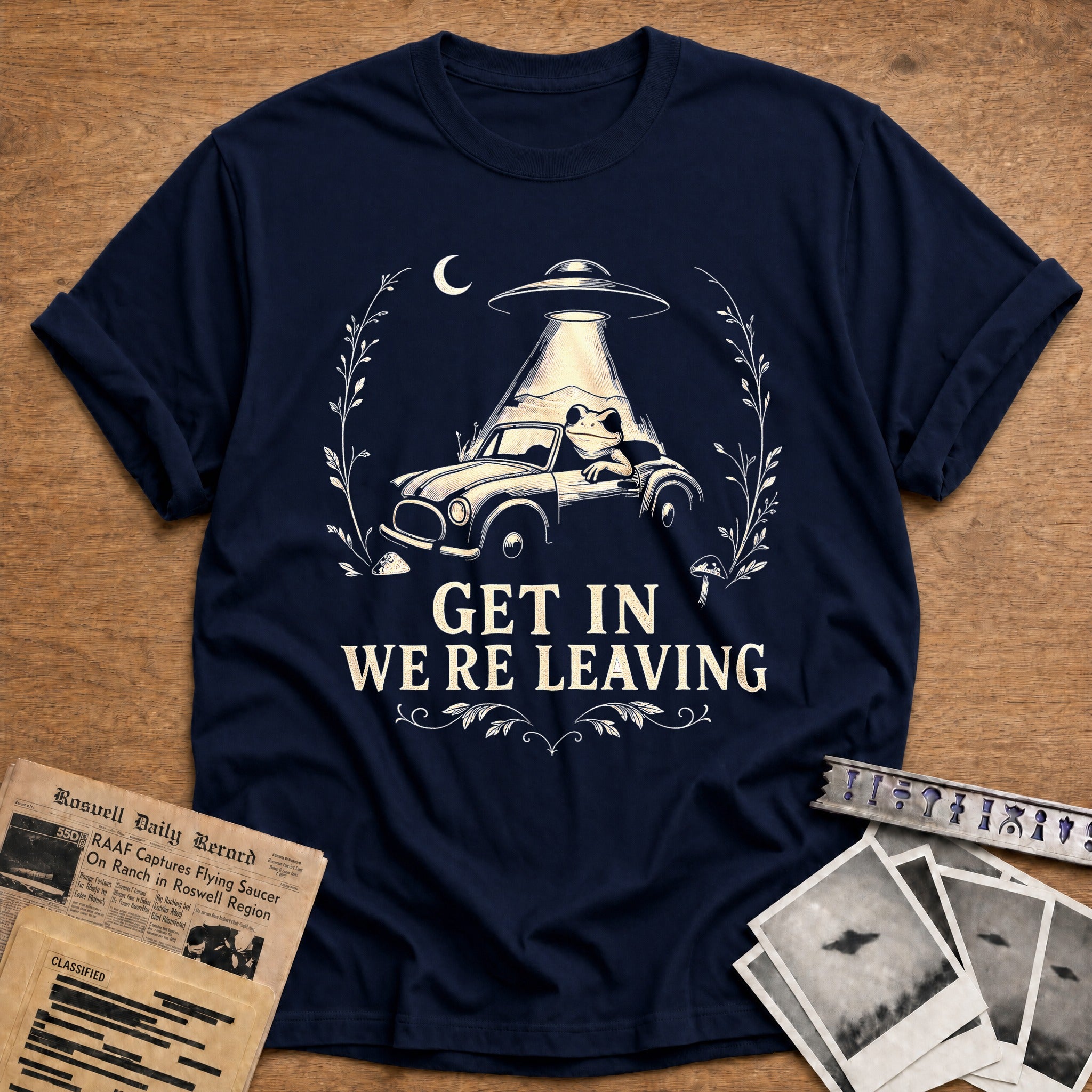 Get In We're Leaving - Navy