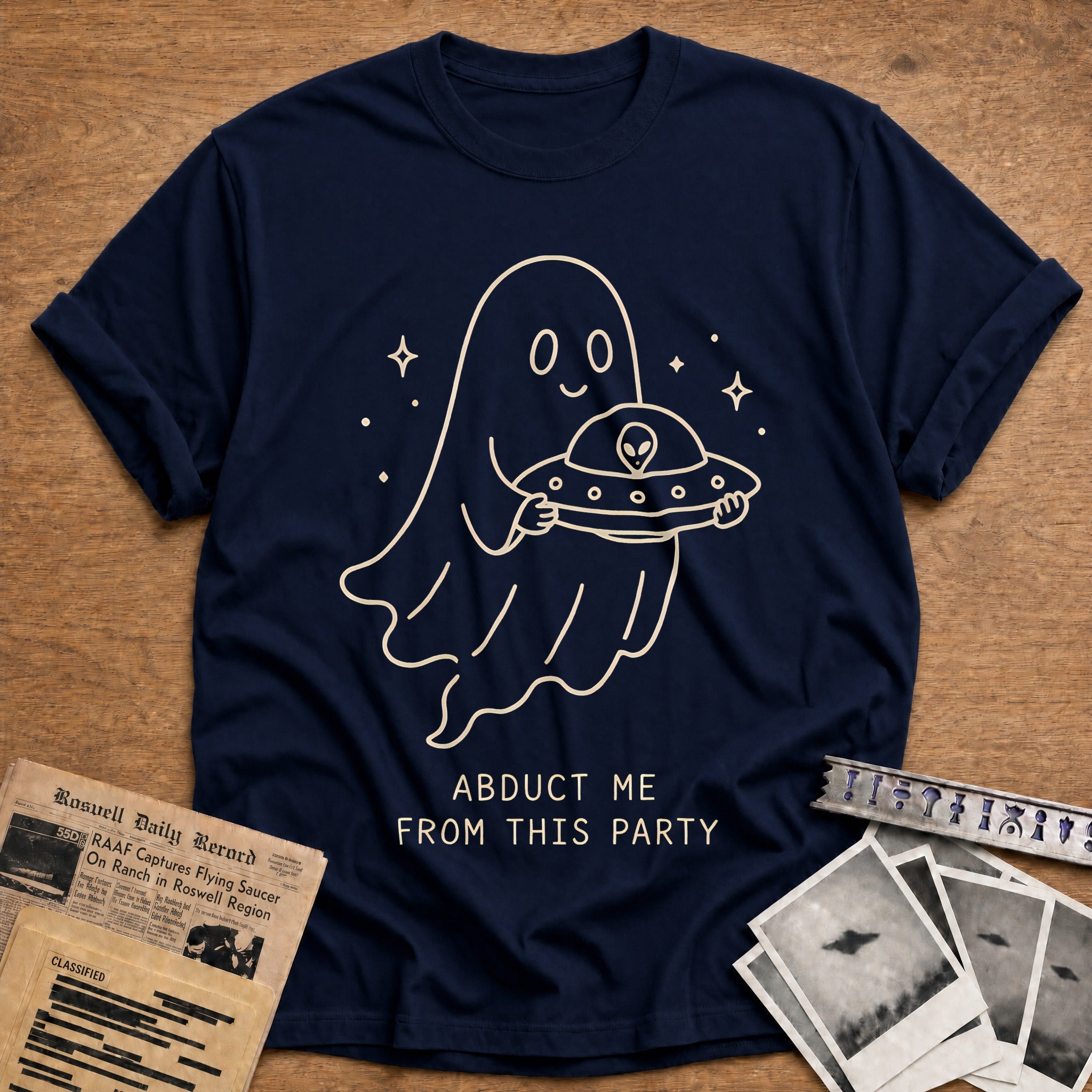 Ghost Abduct Me Party 23 - Navy