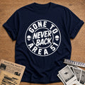 Gone To Area 51 Never Back 54 T-Shirt - Navy