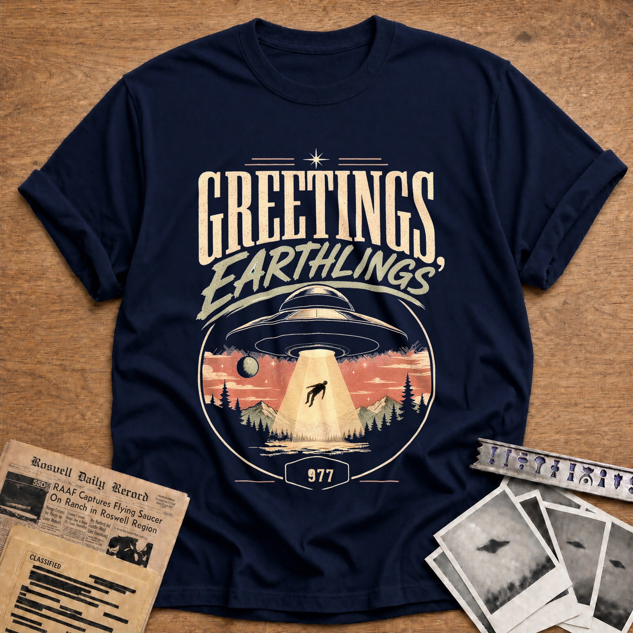 Greetings, Earthling - Navy