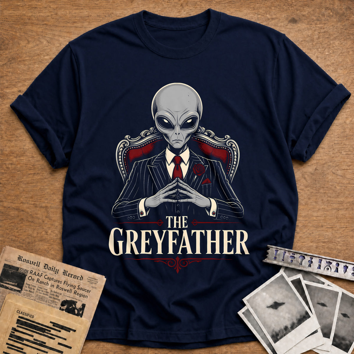 Greyfather 13 T-Shirt - Navy