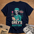 Greys Anatomy 61 T-Shirt - Navy