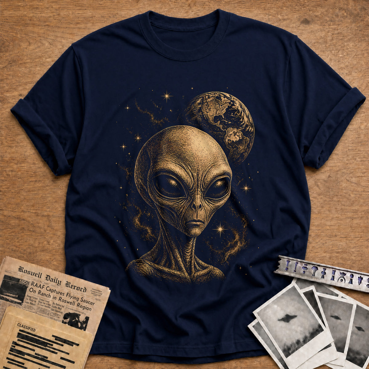 Head Earth Stars 65 T-Shirt - Navy