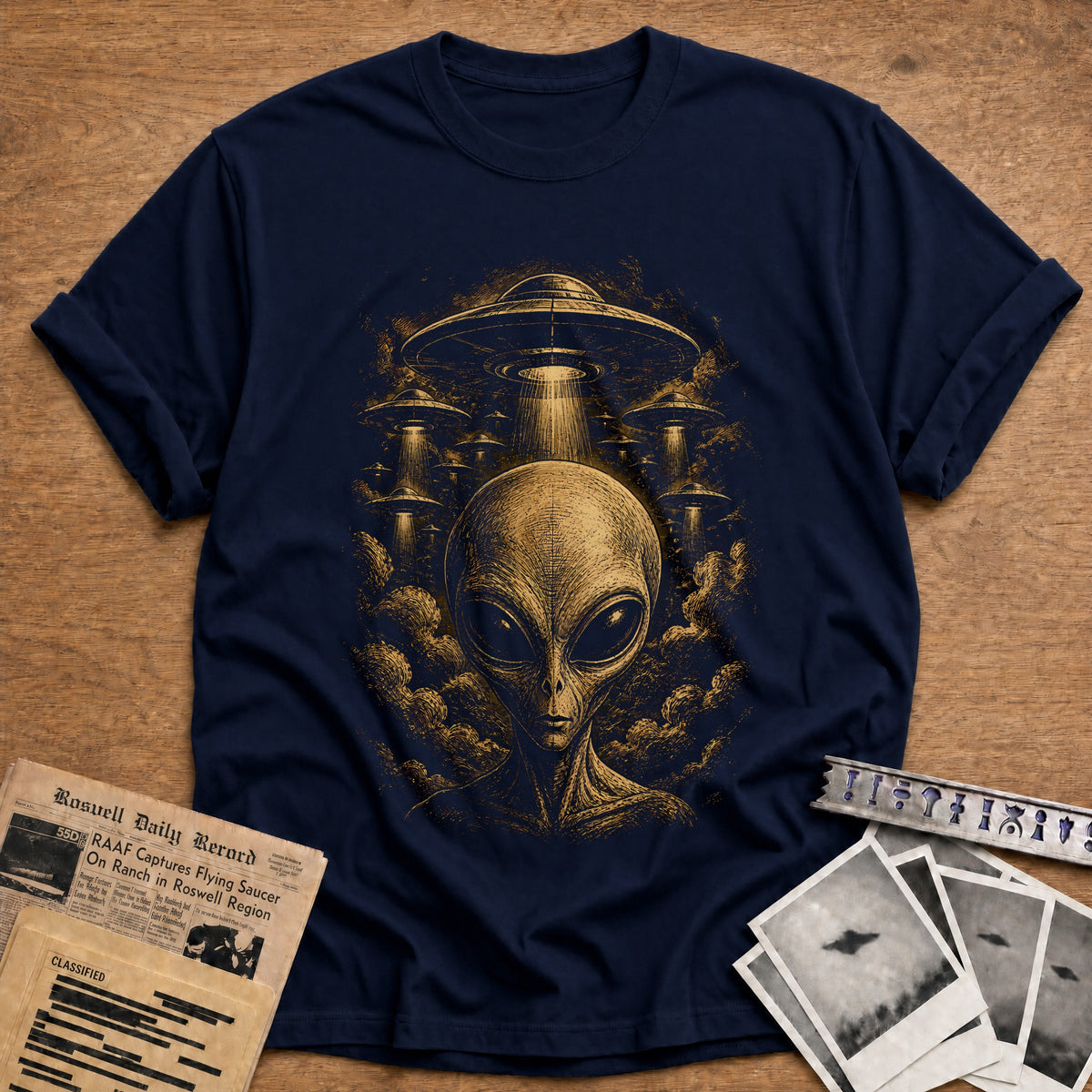 Head UFO Fleet 32 T-Shirt - Navy