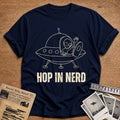Hop In Nerd 18 T-Shirt - Navy