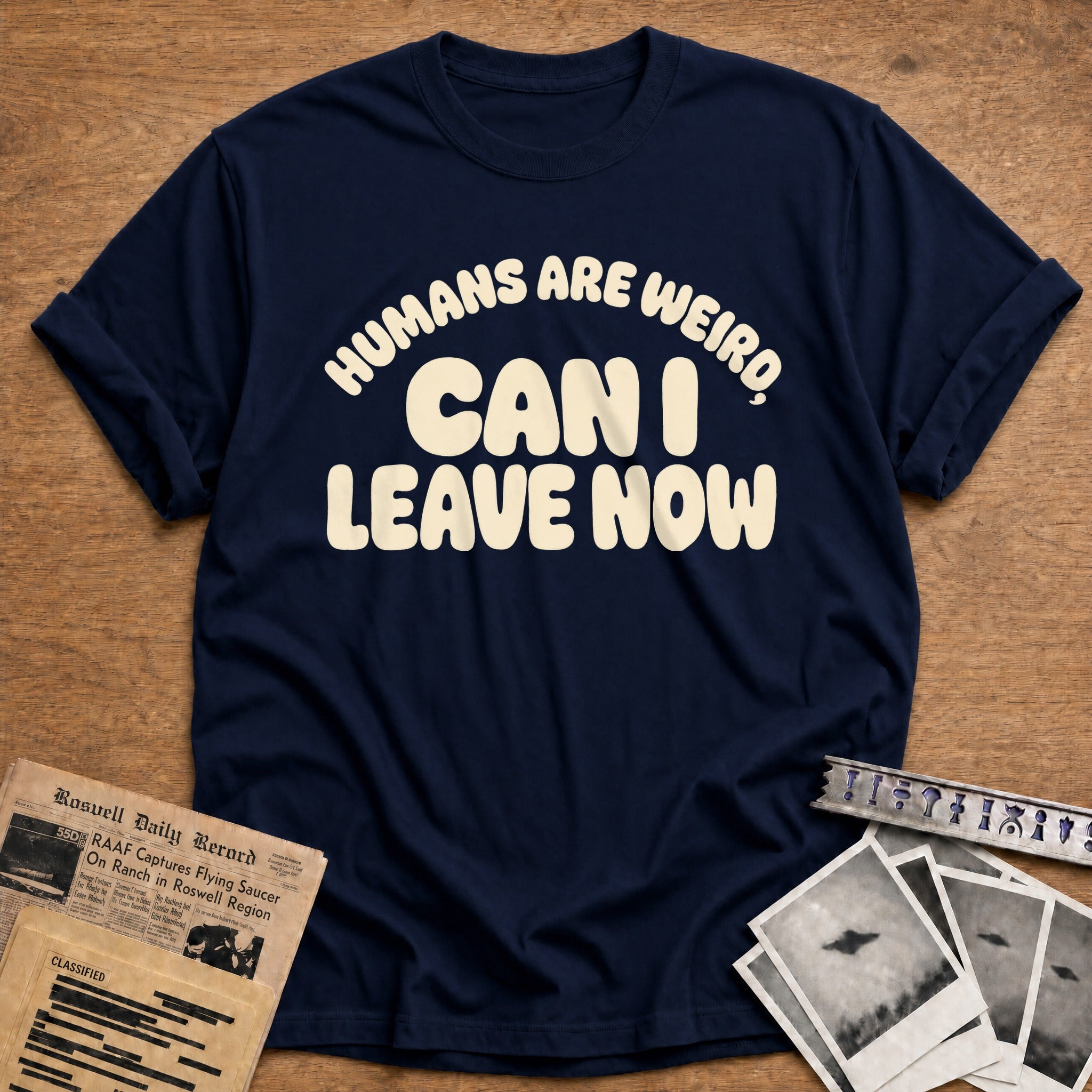 Humans Are Weird - Navy
