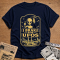 I Brake For Ufos 02 - Navy