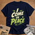 I Come In Peace 41 T-Shirt - Navy