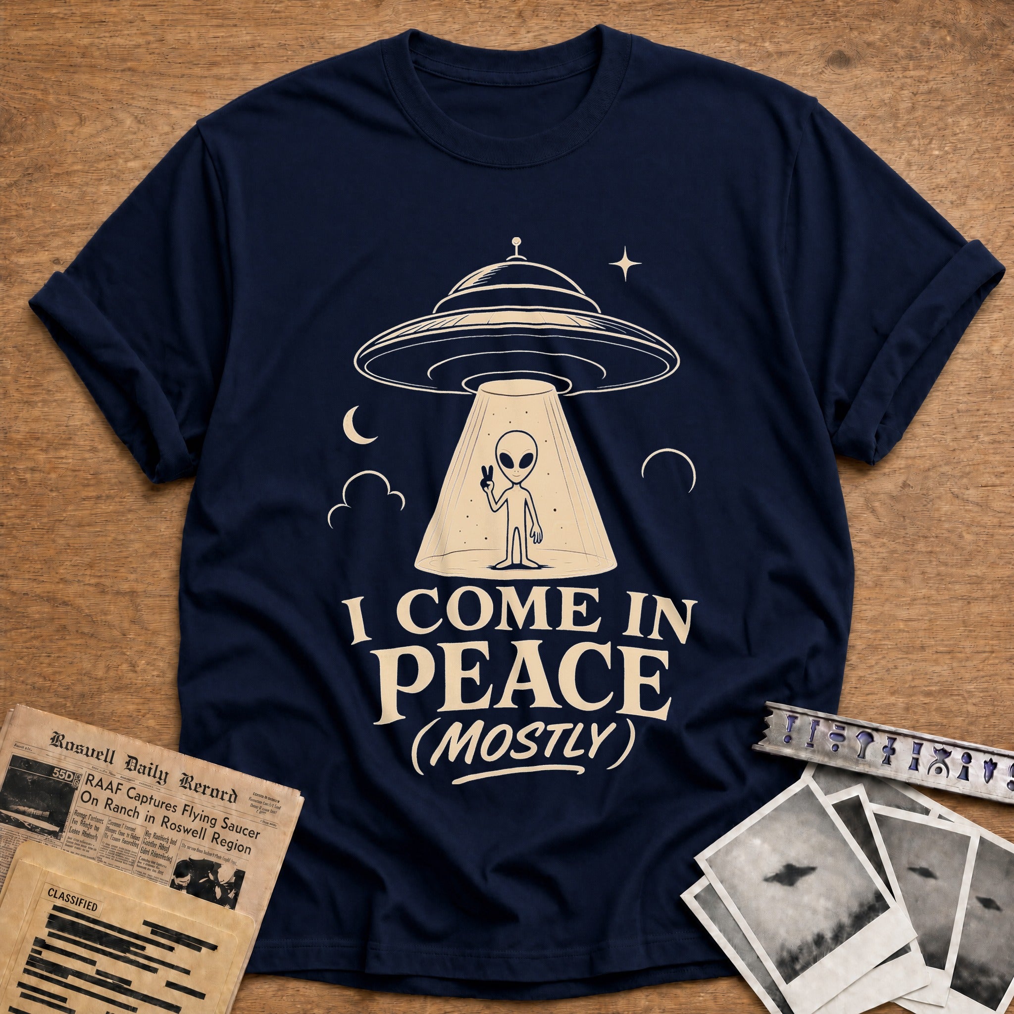 I Come In Peace (mostly) - Navy