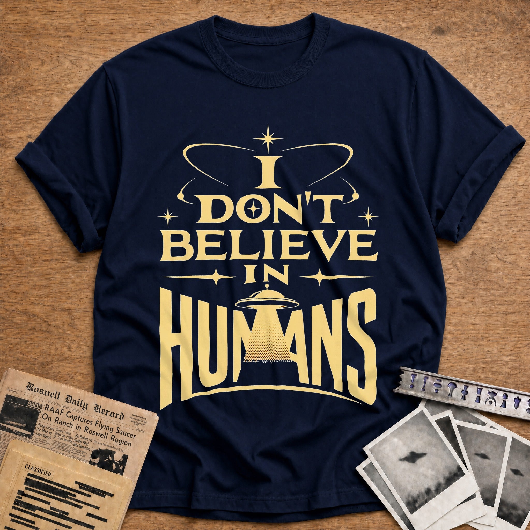 I Dont Believe In Humans 01 - Navy